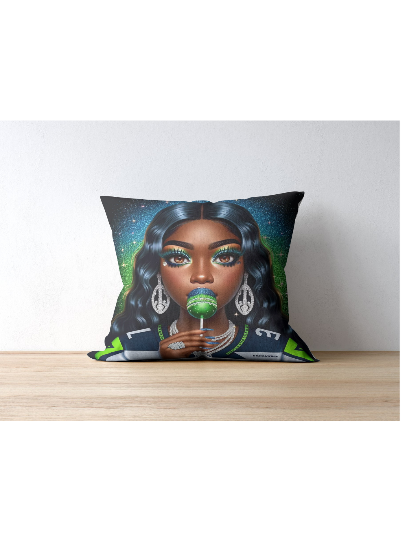 SEATTLE SEAHAWKS SUCKER DESIGN