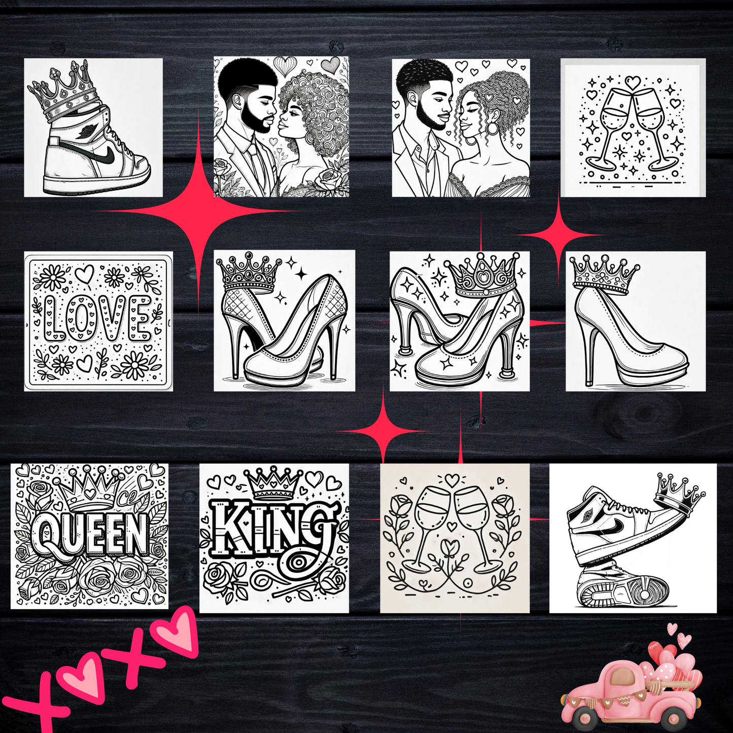 V DAY SIP AND PAINT BUNDLE