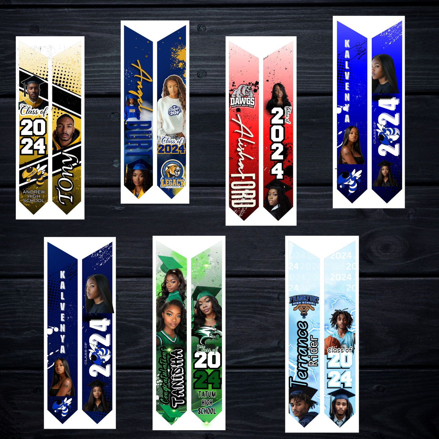 GRAD STOLE TEMPLATES