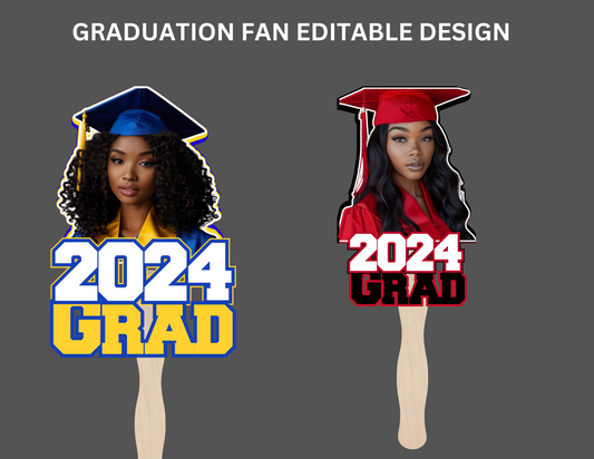 GRAD FAN DIGITALTEMPLATE EDITABLE