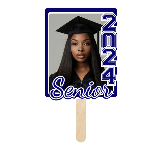 SINGLE 2024 GRAD FAN TEMPLATE