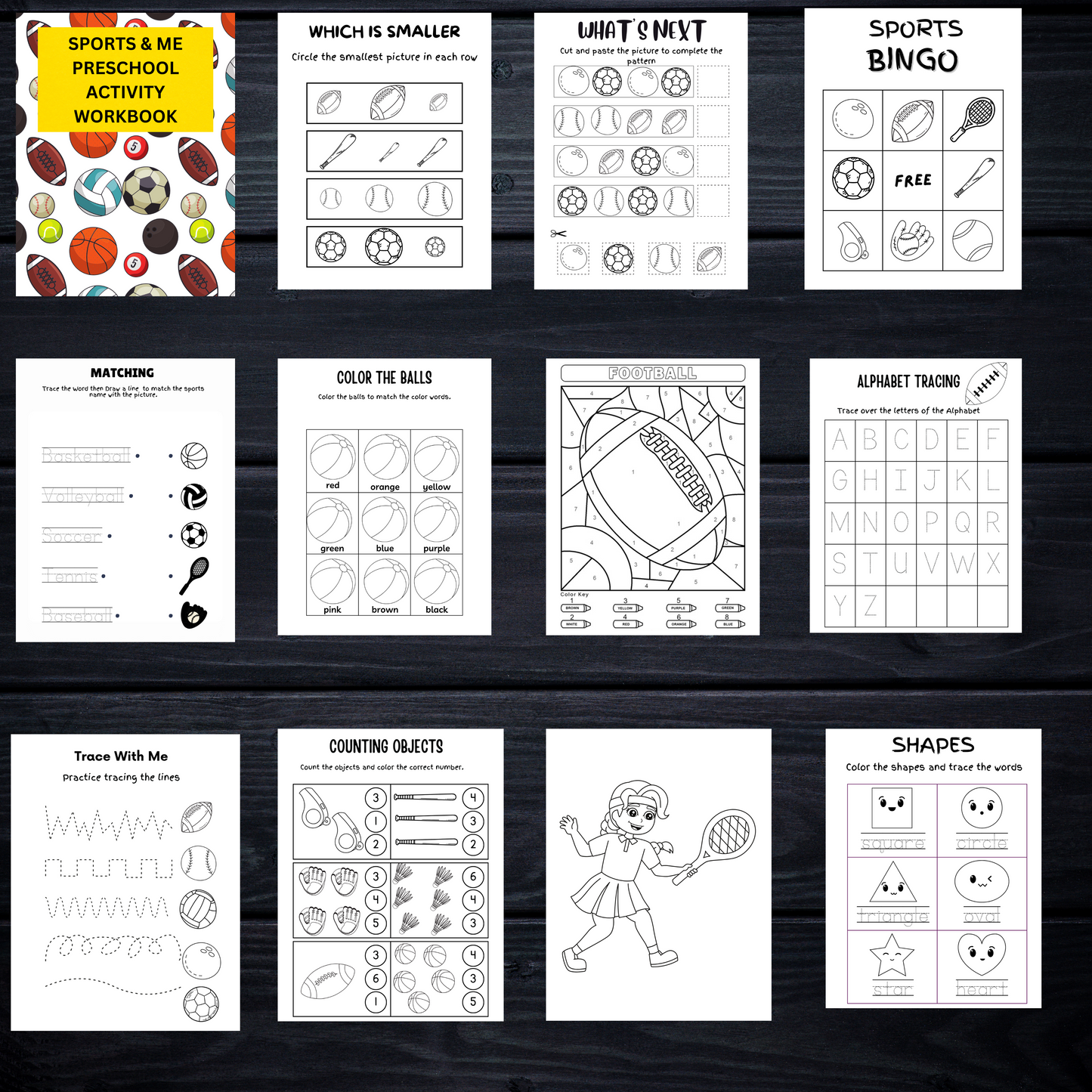 PRESCHOOL ACTIVITY WORKBOOK